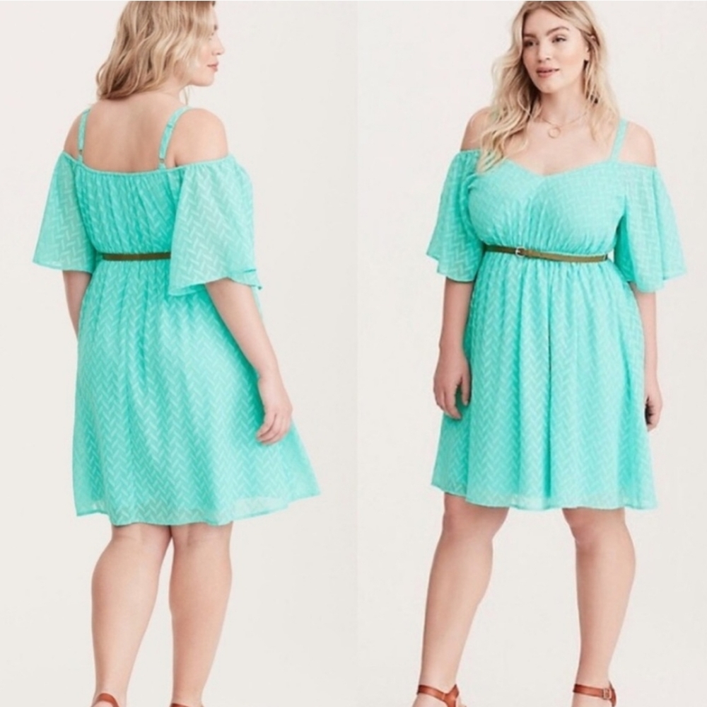 Adorable Cold Shoulder Dress